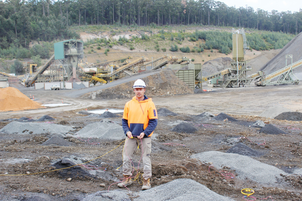 Site Photo: K&RJ Matthews Quarry in Tyers