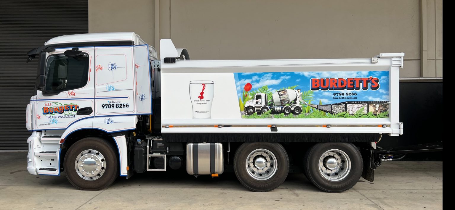 Burdett's supports health campaign Sand & Stone